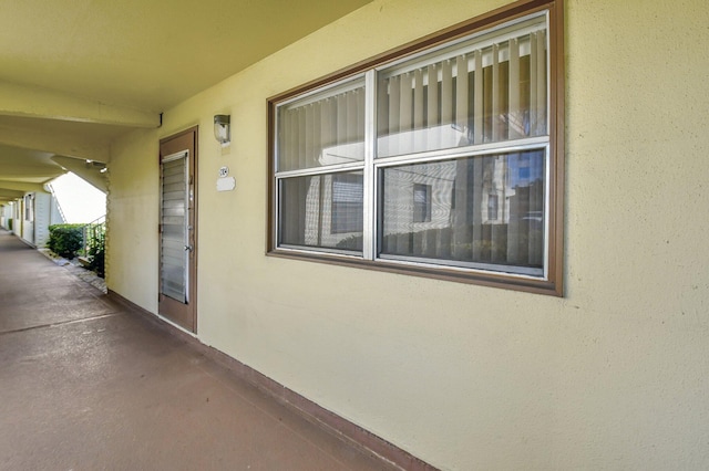 view of home's exterior featuring a patio area