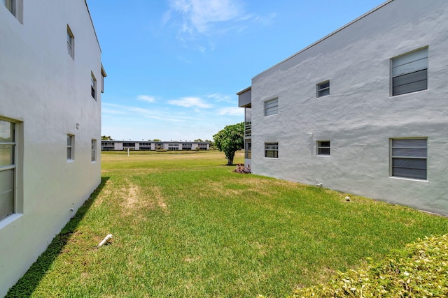 164 Normandy D, Delray Beach, FL 33484 - view of yard