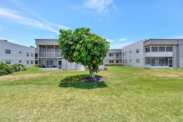 164 Normandy D, Delray Beach, FL 33484 - exterior space with a sunroom