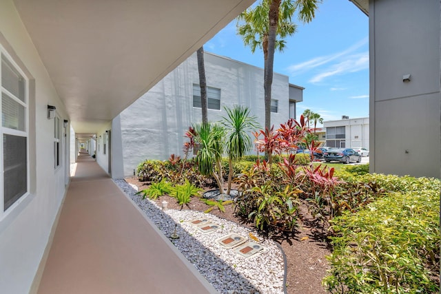164 Normandy D, Delray Beach, FL 33484 - view of patio