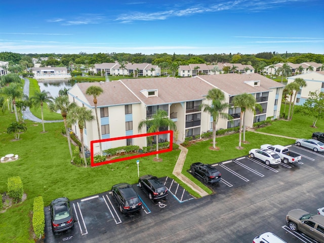 birds eye view of property featuring a residential view