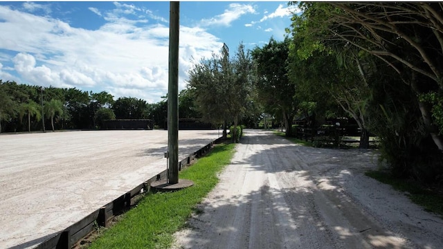 view of road