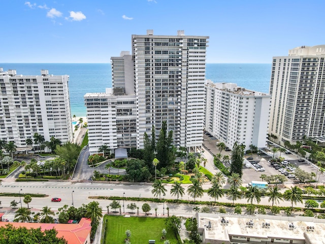 view of property featuring a water view