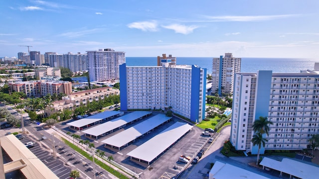 city view featuring a water view