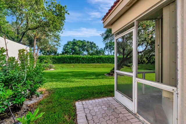 7893 Stanza St, Boynton Beach, FL 33437 - view of grassy yard