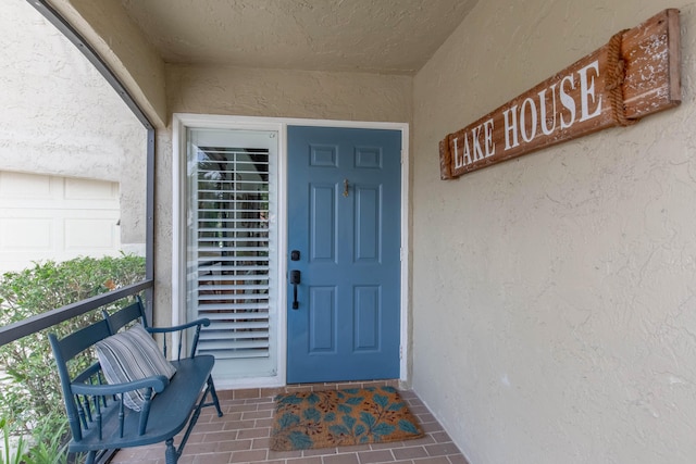 view of entrance to property