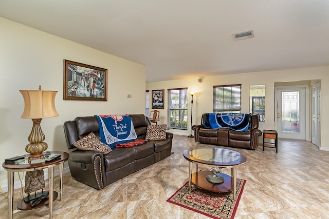 view of living room