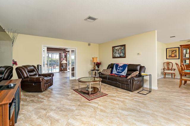 view of living room