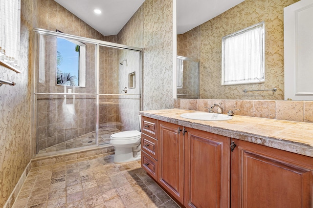 bathroom featuring tile patterned flooring, vanity, and crown molding