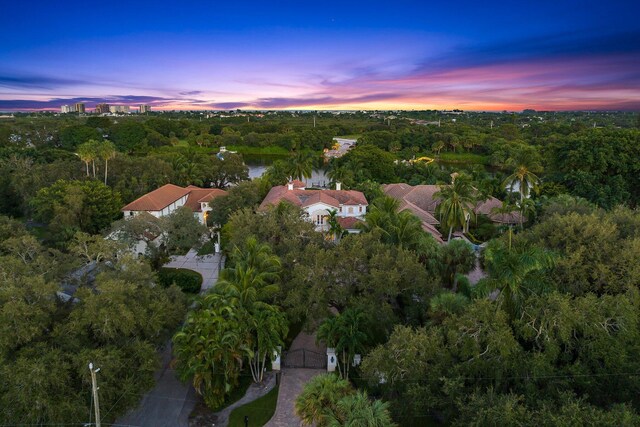 13058 Flamingo Ter, Palm Beach Gardens, FL 33410 - aerial overview of property's location featuring a forest