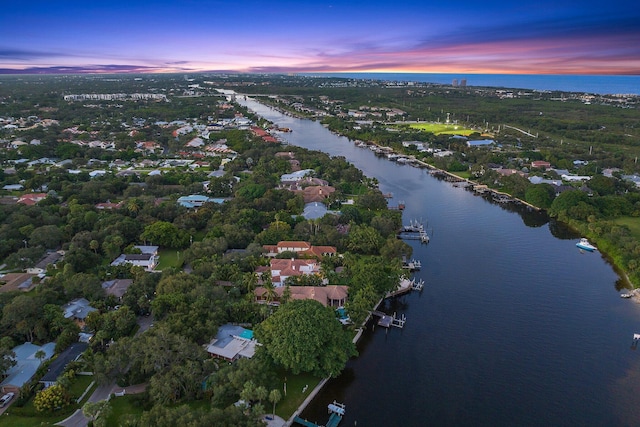 13058 Flamingo Ter, Palm Beach Gardens, FL 33410 - aerial view of property's location featuring a nearby body of water