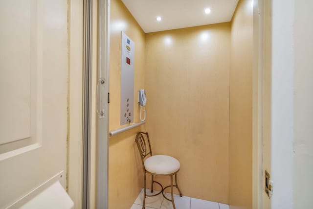 bathroom featuring tile patterned floors