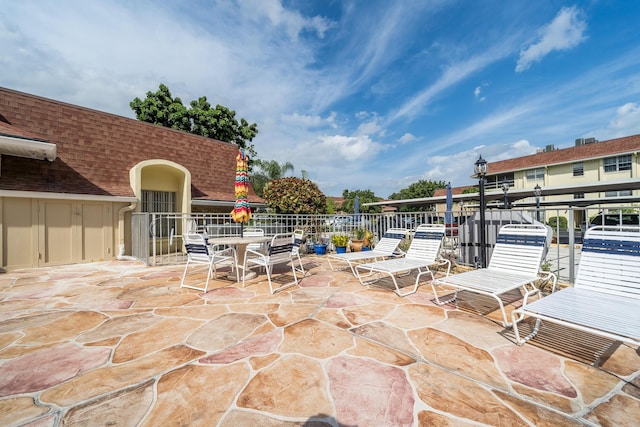 view of patio