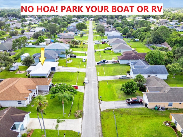 222 SW Starfish Ave, Port Saint Lucie, FL 34984 - aerial view of residential area