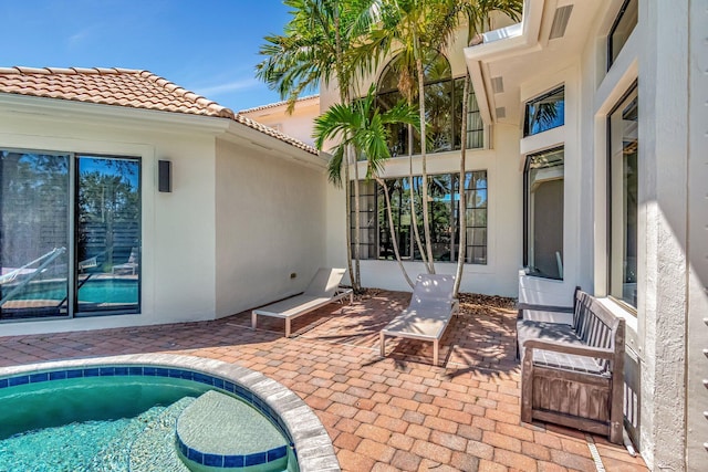 16106 Rosecroft Ter, Delray Beach, FL 33446 - view of pool featuring a patio area