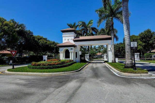 16106 Rosecroft Ter, Delray Beach, FL 33446 - view of road featuring curbs and traffic signs