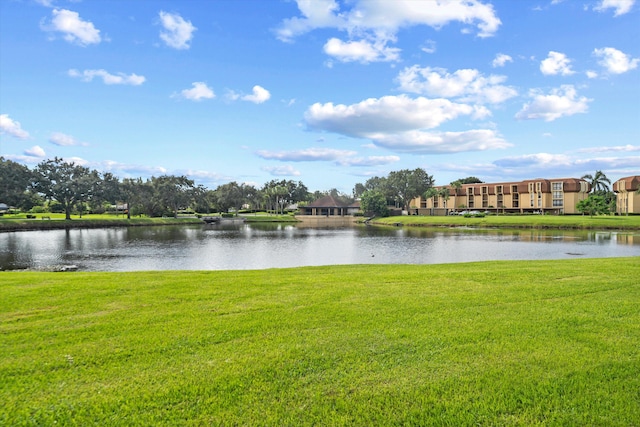 property view of water