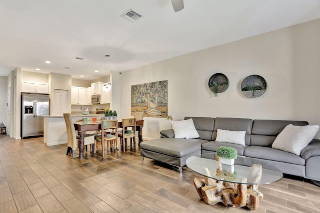 view of living room