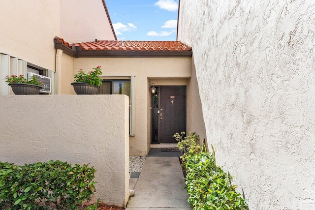 view of property entrance