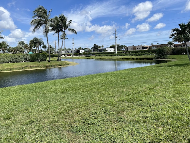 property view of water