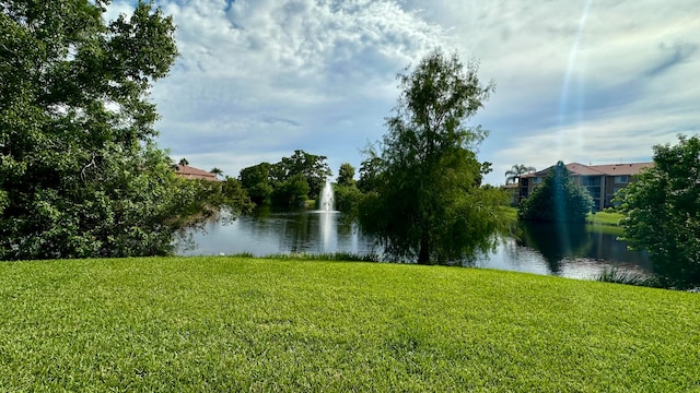 property view of water