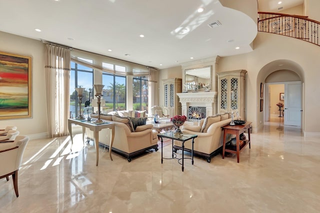 view of living room