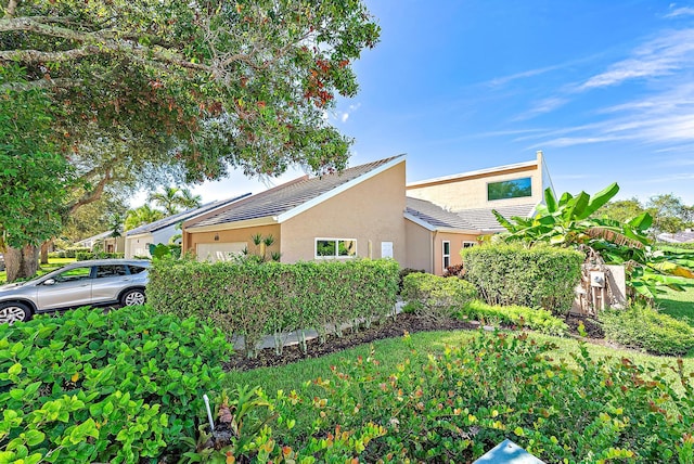 view of home's exterior