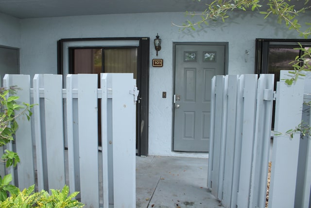 view of property entrance