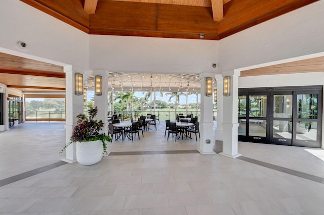 view of patio / terrace with french doors