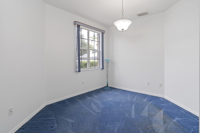 empty room with carpet floors