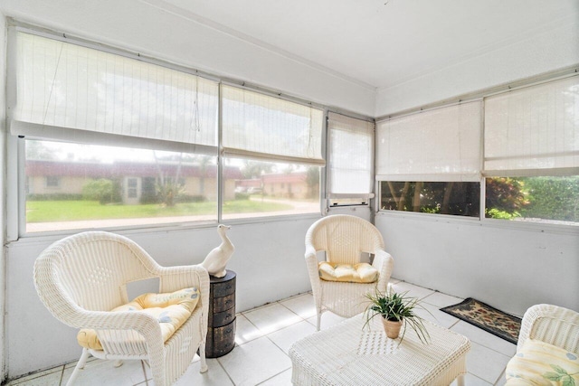 sunroom with a wealth of natural light