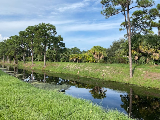 view of water feature