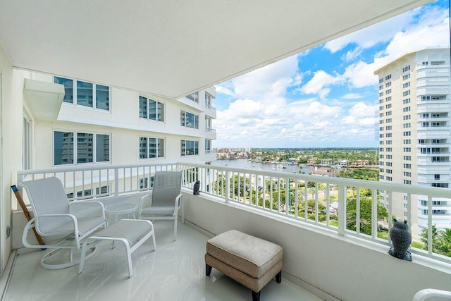600 S Ocean Blvd Unit 1207, Boca Raton, FL 33432 - balcony with a water view