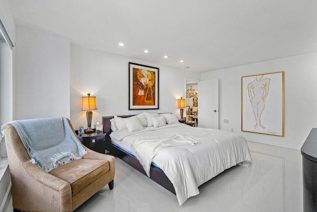 600 S Ocean Blvd Unit 1207, Boca Raton, FL 33432 - bedroom featuring recessed lighting