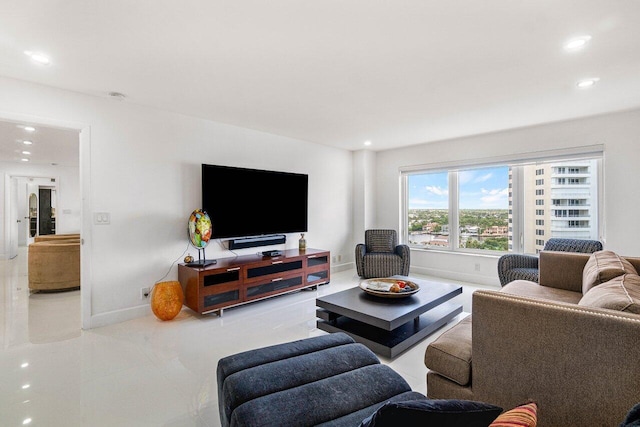 view of living room