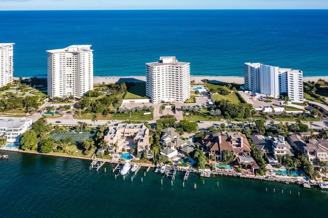 600 S Ocean Blvd Unit 1207, Boca Raton, FL 33432 - aerial overview of property's location featuring a large body of water