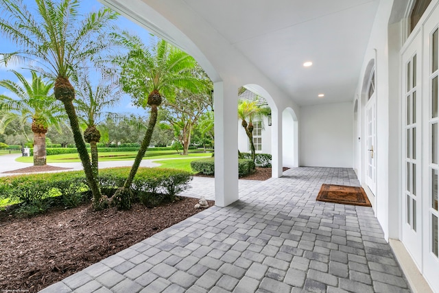 view of patio