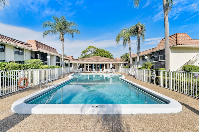 view of swimming pool