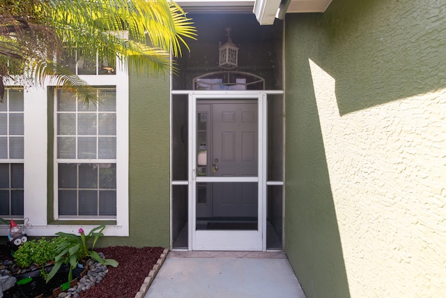 view of property entrance