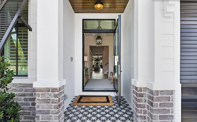 view of property entrance
