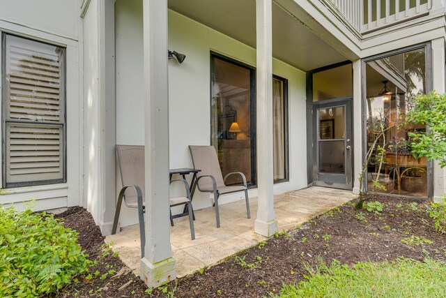 view of patio