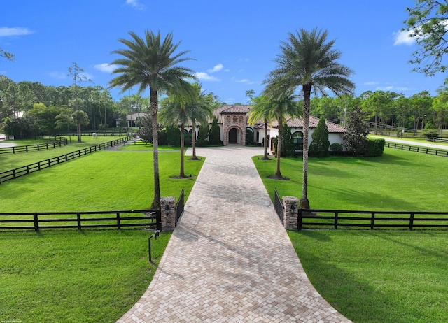 11780 Otter Run, Lake Worth, FL 33449 - view of community featuring a lawn and fence