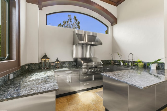 11780 Otter Run, Lake Worth, FL 33449 - view of patio / terrace featuring an outdoor kitchen, a sink, outdoor wet bar, and area for grilling