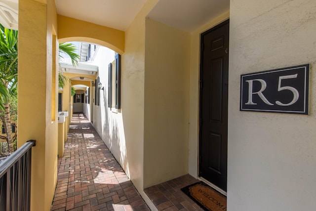 view of entrance to property