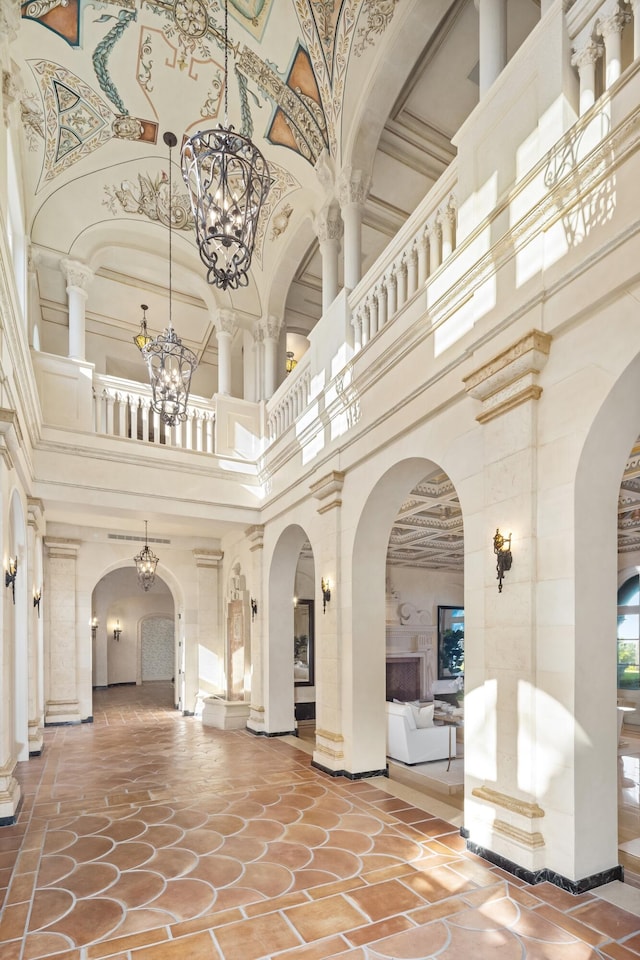 view of building lobby