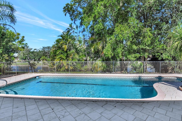 view of pool