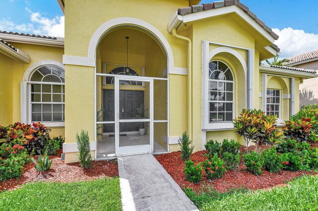 view of property entrance