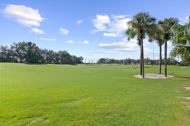 view of home's community featuring a lawn