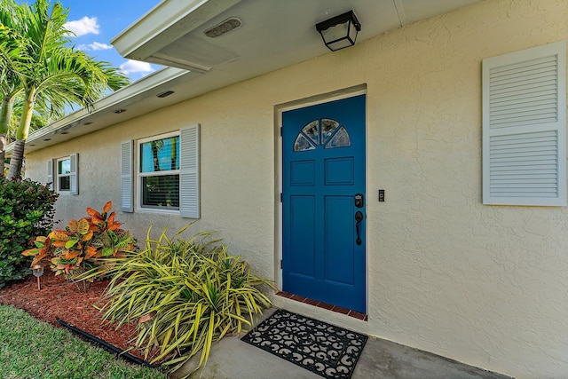 view of entrance to property