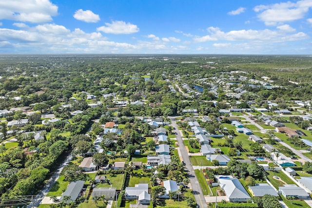 drone / aerial view